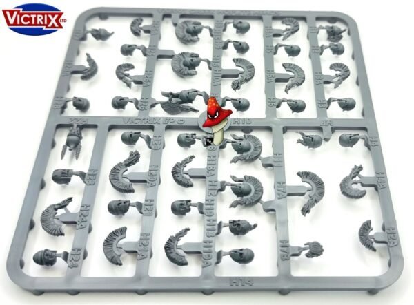 Victrix Greek Hoplite Heads 28mm 1/56 scale 1 x Sprue Wargames Conversions - Image 6