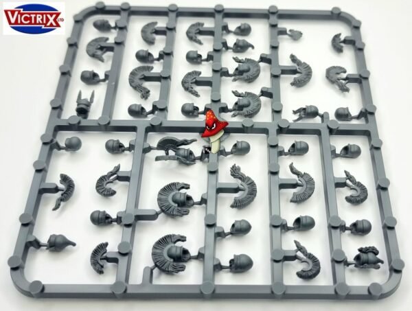 Victrix Greek Hoplite Heads 28mm 1/56 scale 1 x Sprue Wargames Conversions - Image 9