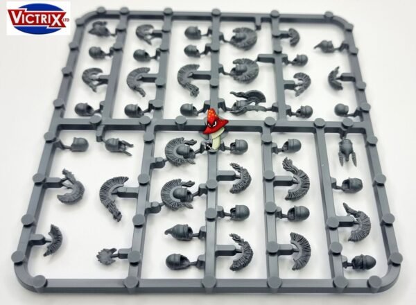 Victrix Greek Hoplite Heads 28mm 1/56 scale 1 x Sprue Wargames Conversions - Image 11