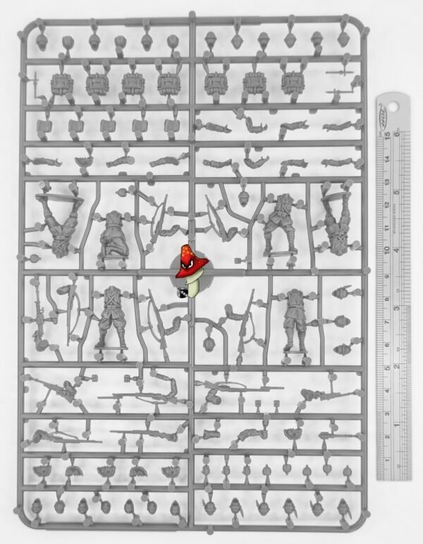 Italian Infantry 1 x plastic sprue Wargames Atlantic World Ablaze 28mm 1/56 WWII - Image 3