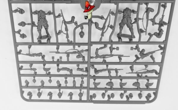 Italian Infantry 1 x plastic sprue Wargames Atlantic World Ablaze 28mm 1/56 WWII - Image 8