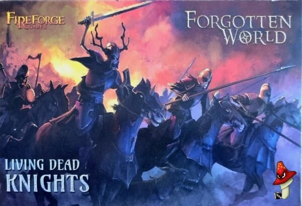 Forgotten Worlds Living Dead Knights Horses & Dog Fireforge Games 28mm sprue