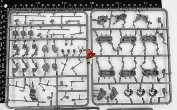 Forgotten Worlds Living Dead Knights Horses & Dog Fireforge Games 28mm sprue - Image 4