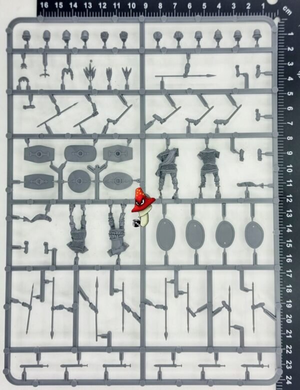 Victrix Gallic Armoured Warriors 28mm 1/56 1 x sprue unboxed Wargames Miniatures - Image 3