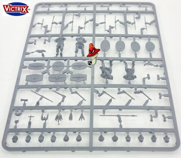 Victrix Gallic Armoured Warriors 28mm 1/56 1 x sprue unboxed Wargames Miniatures - Image 4