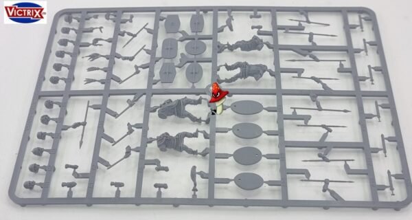 Victrix Gallic Armoured Warriors 28mm 1/56 1 x sprue unboxed Wargames Miniatures - Image 5