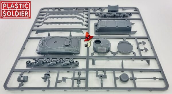 1/72 WW2 US Allied M4A1 75mm Sherman Tank Plastic Soldier Company 1 x sprue - Image 5