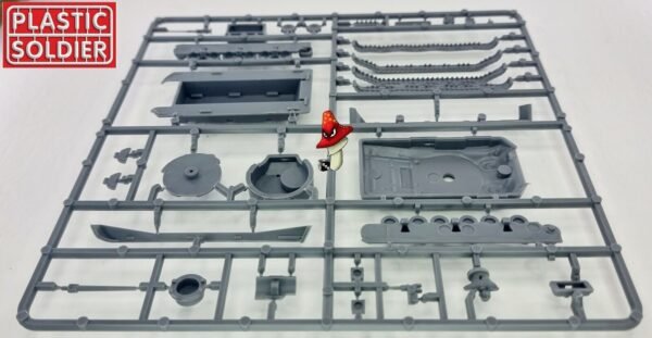 1/72 WW2 US Allied M4A1 75mm Sherman Tank Plastic Soldier Company 1 x sprue - Image 10