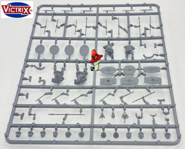 Victrix Gallic Armoured Warriors 28mm 1/56 1 x sprue unboxed Wargames Miniatures - Image 9