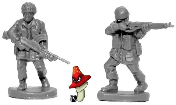 Victrix British British Airborne Paratroopers 12mm 1:144 scale WWII 180 Figures - Image 19