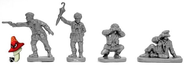 Victrix British British Airborne Paratroopers 12mm 1:144 scale WWII 180 Figures - Image 24