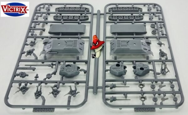 Victrix Soviet T34 76/85 12mm 1:144 scale WWII 1 x plastic sprue set VG12025 - Image 6