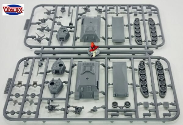 Victrix Soviet T34 76/85 12mm 1:144 scale WWII 1 x plastic sprue set VG12025 - Image 7