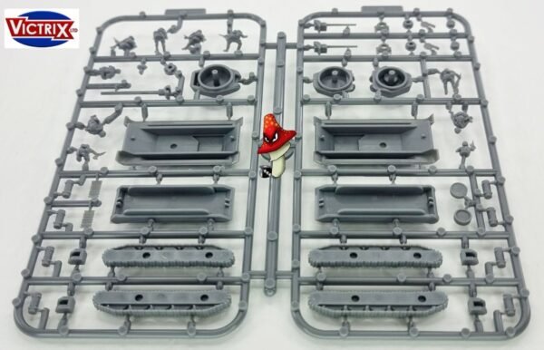 Victrix Soviet T34 76/85 12mm 1:144 scale WWII 1 x plastic sprue set VG12025 - Image 9