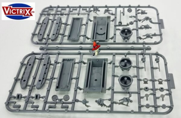 Victrix Soviet T34 76/85 12mm 1:144 scale WWII 1 x plastic sprue set VG12025 - Image 10