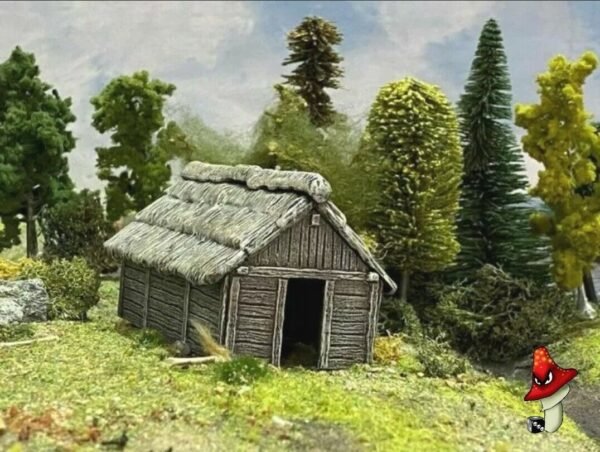 Timber Outbuilding  28mm 1/56 Scale - RENEDRA RNTO wargames scenery