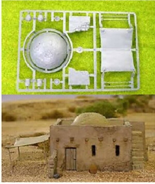 Mud Brick House Accessory Kit 1/56 28mm Scale  Renedra RN21 wargames scenery