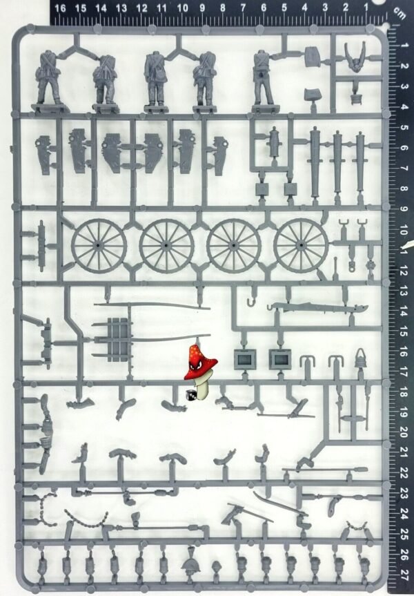 Victrix British Napleonic Foot Artillery 28mm 1/56 1 x sprue unboxed Wargames - Image 3