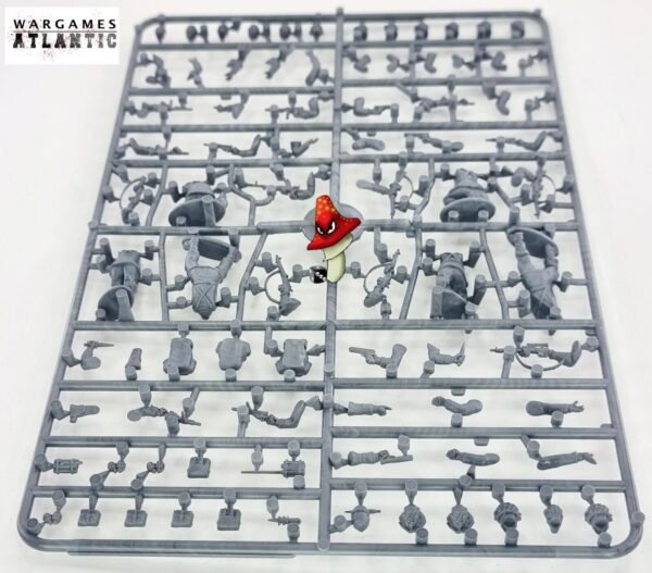 British SAS/Commandos Wargames Atlantic 1/56 28mm scale WWII 1 x sprue Unboxed - Image 7