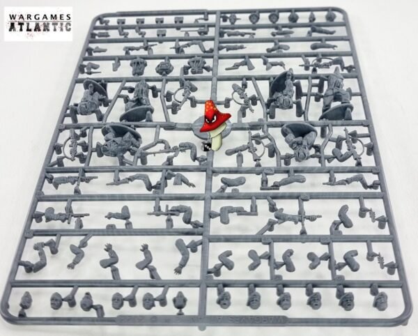 British SAS/Commandos Wargames Atlantic 1/56 28mm scale WWII 1 x sprue Unboxed - Image 13