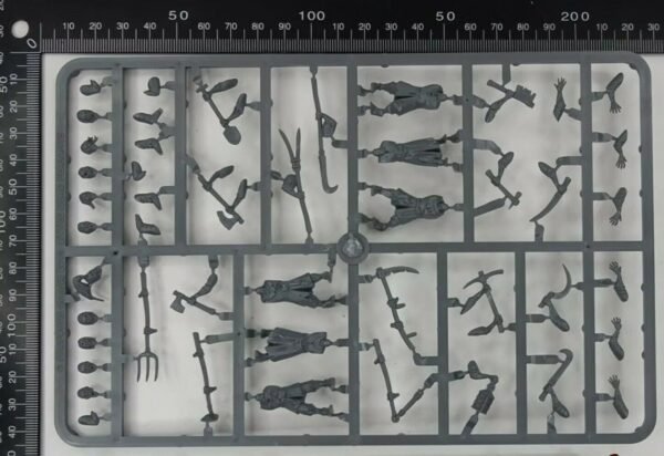 Living Dead Peasants Fireforge Games Forgotten World 1/56 28mm  1 x Sprue  DnD - Image 2