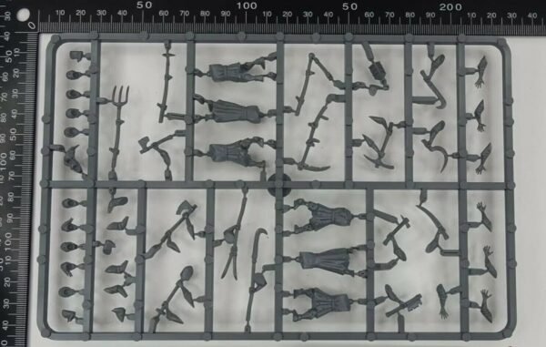 Living Dead Peasants Fireforge Games Forgotten World 1/56 28mm  1 x Sprue  DnD - Image 3