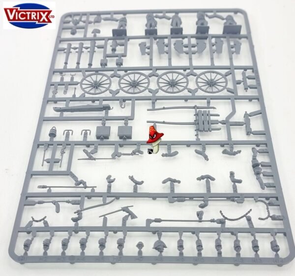 Victrix British Napleonic Foot Artillery 28mm 1/56 1 x sprue unboxed Wargames - Image 7