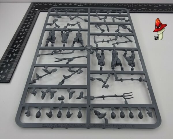 Living Dead Peasants Fireforge Games Forgotten World 1/56 28mm  1 x Sprue  DnD - Image 6