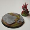 60mm Rock Slate Round Resin scenic Base  sci-fi wargames Warhammer 40K fantasy - Image 2