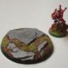 60mm Rock Slate Round Resin scenic Base  sci-fi wargames Warhammer 40K fantasy - Image 3