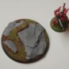 60mm Rock Slate Round Resin scenic Base  sci-fi wargames Warhammer 40K fantasy - Image 4
