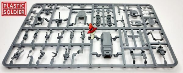 Plastic Soldier Company 15mm WWII German Sdkfz 250 "Neu" Halftrack  1 x Sprue - Image 10