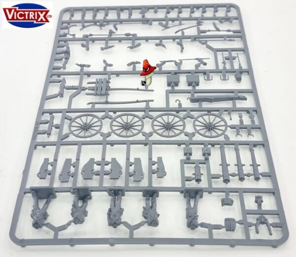 Victrix British Napleonic Foot Artillery 28mm 1/56 1 x sprue unboxed Wargames - Image 10