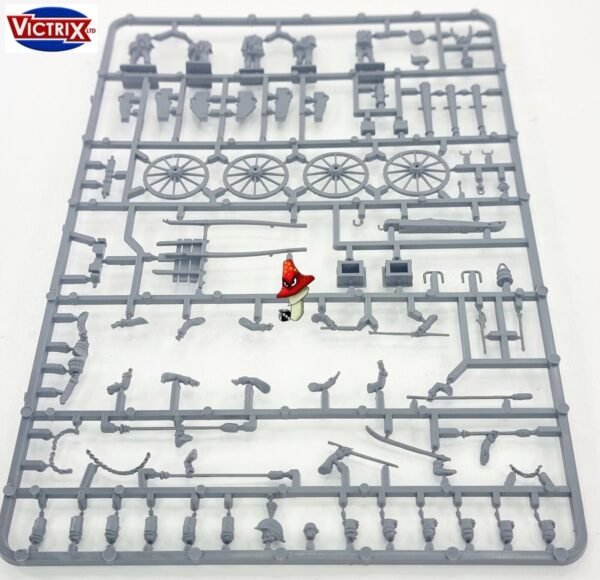 Victrix British Napleonic Foot Artillery 28mm 1/56 1 x sprue unboxed Wargames - Image 11