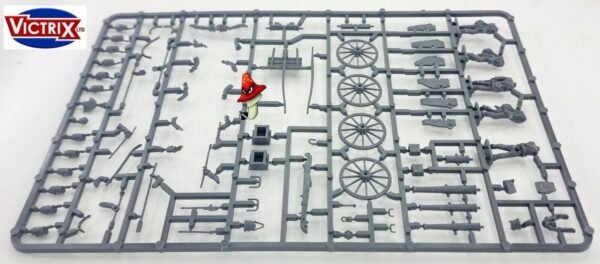 Victrix British Napleonic Foot Artillery 28mm 1/56 1 x sprue unboxed Wargames - Image 12