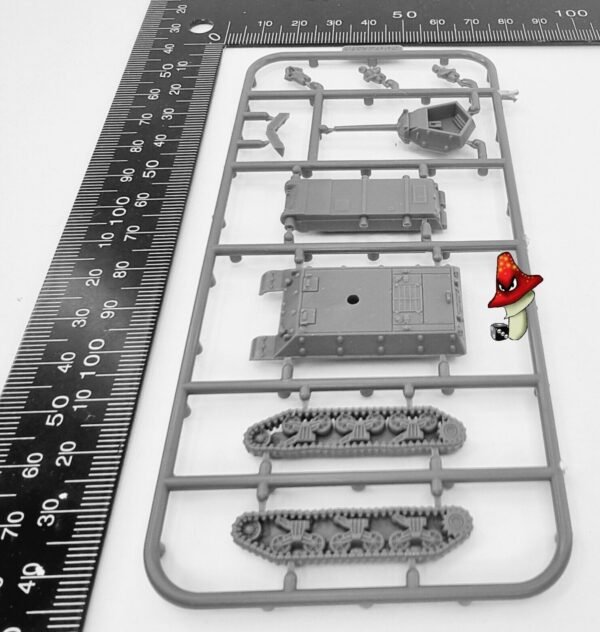 Victrix M10 Wolverine  12mm 1:144 scale WWII 1 x plastic sprue loose VG12007 - Image 5