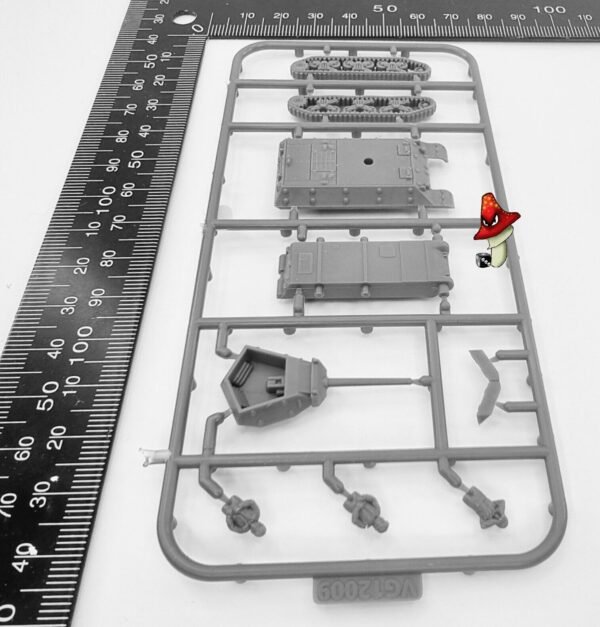 Victrix 6 x M10 Wolverine  12mm 1:144 scale WWII Tanks VG12007 Sprues & Tranfers - Image 10