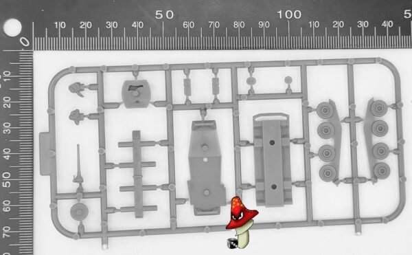 Victrix Sd.Kfz. 234/2 PUMA 12mm 1:144 scale WWII 1 x plastic sprue loose VG12021 - Image 3