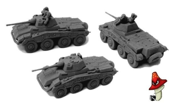 Victrix Sd.Kfz. 234/2 PUMA 12mm 1:144 scale WWII 1 x plastic sprue loose VG12021 - Image 5