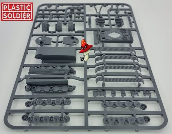 Plastic Soldier Company 15mm German Tiger I Tank WW2 1 X Sprue Unboxed - Image 9