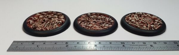 50mm Skulls & Bones DS Round Lipped Resin Bases Warmachine Hordes Malifaux - Image 3