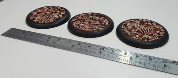 50mm Skulls & Bones DS Round Lipped Resin Bases Warmachine Hordes Malifaux - Image 6