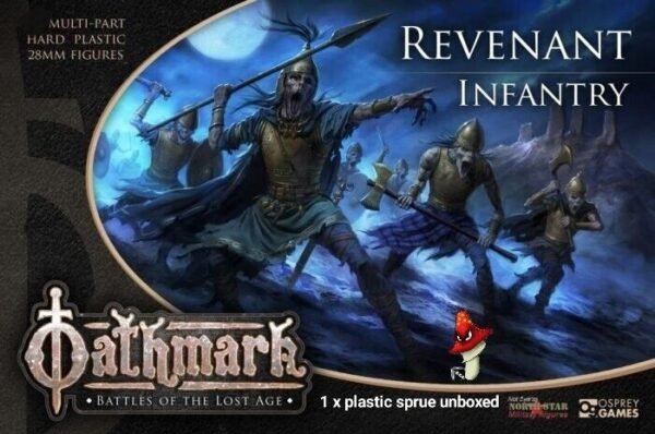 Oathmark Revenant Infantry 1/56 28mm 1 x Sprue loose unbox Undead fantasy DnD