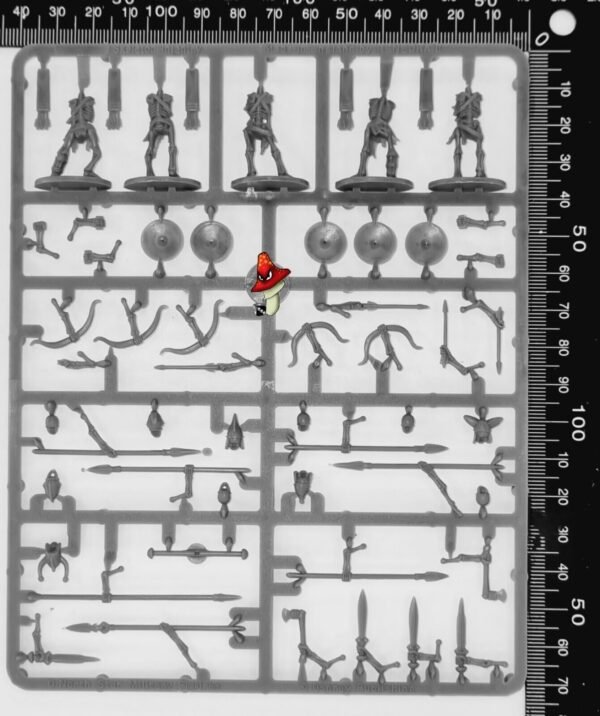 Skeleton Infanty Oathmark 1/56 28mm 1 x Sprue loose unbox undead wargames DnD - Image 3