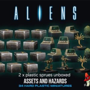 Aliens: Assets and Hazards Another Glorious Day In The Corps 30mm Scale Unboxed